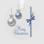 Shiny Elegant kerstballen Ornament (achterkant)