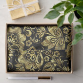 Shiny Gold Floral Damaskers Tissuepapier (Geschenk)