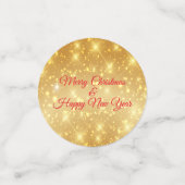 Shiny Gold Glitter Confetti (Kleine voorkant)