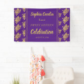 Shiny Gold Rozen Party Banner (Insitu)
