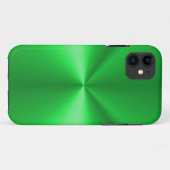 Shiny Green Metallic Case-Mate iPhone Case (Achterkant (horizontaal))