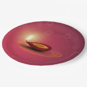 Shiny Happy Diwali Diya - Papieren Bord (Gekanteld)