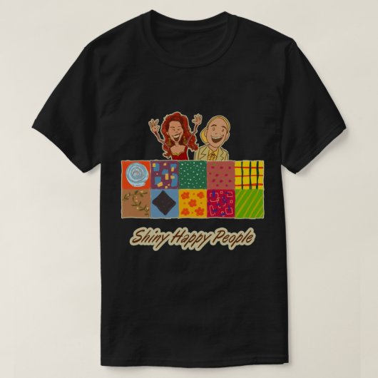 Shiny Happy People Classic T-Shirt (Design devant)