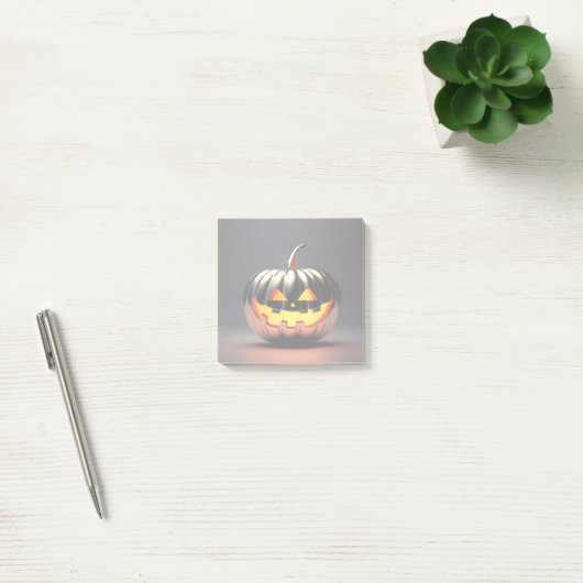 Shiny Pumpkin Halloween Post-it® Notes (Kantoor)