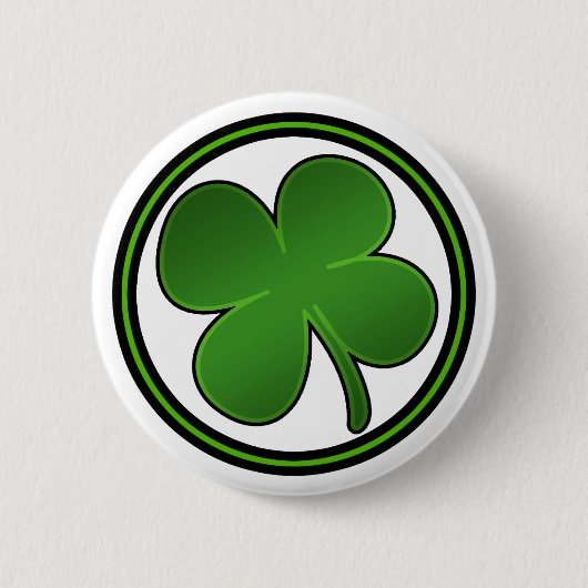 Shiny Shamrock Button (Voorkant)