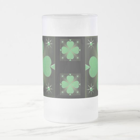 Shiny shamrock stein mok (Center)