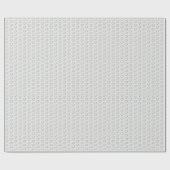 Shiny Silver Hearts Cadeaupapier (Vlak)