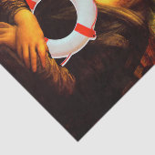 Ship Ahoy Mona Lisa Tissuepapier (Detail)