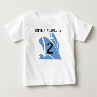 Ship Captain 2e Verjaardag Tshirt