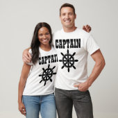 Ship CAPTAIN dad T-shirts (Unisex)