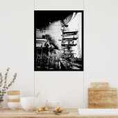 Ship Construction Hamburg, Duitsland, 1912 Poster (Keuken)