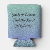 Ship Faced Koelbox Glitter Ombre Blikjeskoeler (Achterkant)