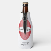 “Ship Faced” Koozie Fleskoeler (Fles Achterkant)