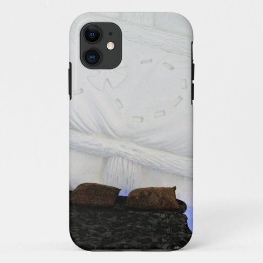 Ship Room in Hotel de Glace, Quebec, Canada Case-Mate iPhone Case (Achterkant)