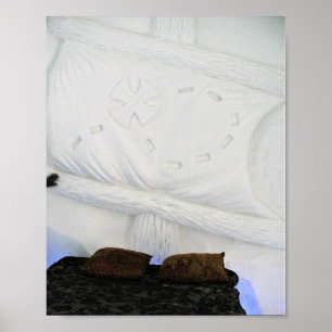 Ship Room in Hotel de Glace, Quebec, Canada Poster