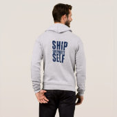 Ship-Shipmate-Self Full Zip Hoodie (Achterkant volledig)