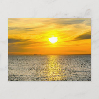 Ship Sunrise Briefkaart