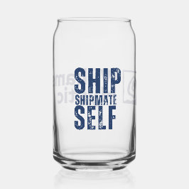 shipmate-self-drinkwaterglas blikvorm glas