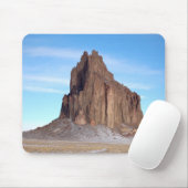Shiprock Mountain, New Mexico Muismat (Met muis)