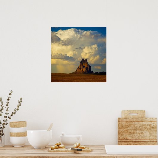 Shiprock vs. Thunderhead Poster (Keuken)