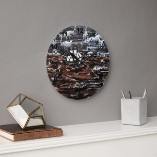 Ships in a Storm Painting by Alfred Fox Grote Klok