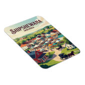 Shipshewana USA Magneet (Rechterzijde)