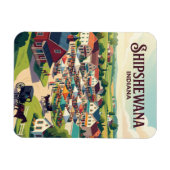 Shipshewana USA Magneet (Horizontaal)