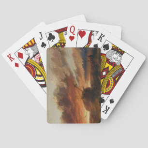 Shipwreck, c.1850 (olie op canvas) speelkaarten