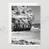 Shipwreck Cliff, Kauai Blank-kaart Bedankkaart (Voorkant / Achterkant)