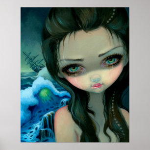 Shipwreck Siren ART PRINT Jasmine Becket-Griffith