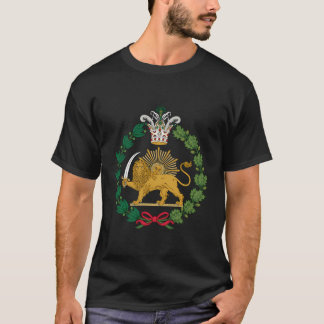 Shir-o-Khorshid Leeuw en zon Perzisch Iraans symbo T-shirt