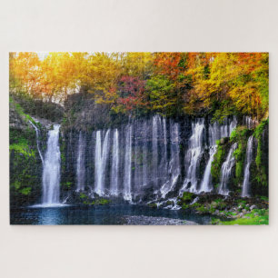 Shiraito Waterfall Japan Travel National Park Fall Legpuzzel