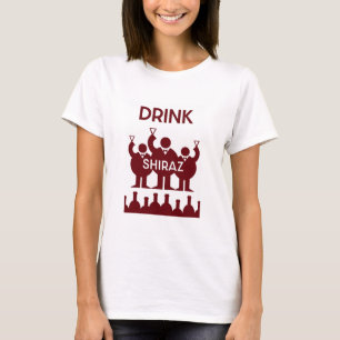 Shiraz Wijndrinkers T-shirt