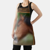 Shire Draft Paardengezicht gepersonaliseerd Schort (Insitu)