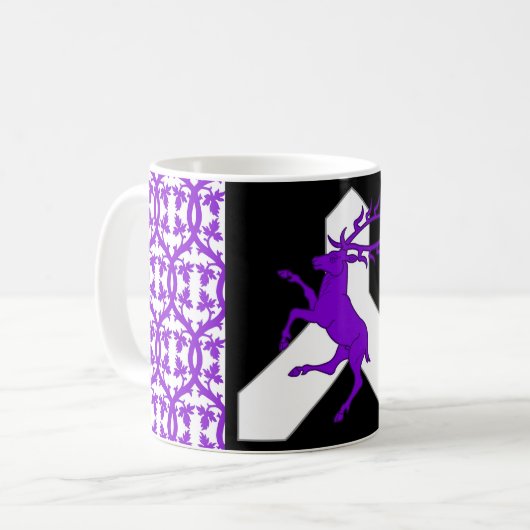 Shire of Midland Vale Populace Badge Coffee Mok (Voorkant links)