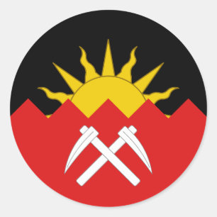 Shire of Vallis Aeris Populace Badge Ronde Sticker