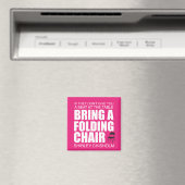 Shirley Chisholm Folding Stoel roze Magneet (Insitu (Vaatwasser))