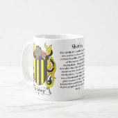 Shirley, histoire, signification et la tasse de (Devant gauche)