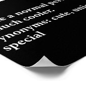 Shirley Name Definition Funny D  Poster (Hoek)