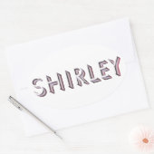 Shirley sticker naam (Envelop)