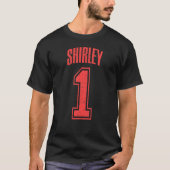 Shirley Supporter Number 1 de grootste ventilator T-shirt (Voorkant)