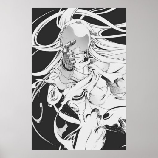 SHIRO DEADMAN WONDERLAND POSTER (Voorkant)