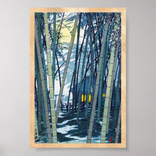 Shiro Kasamatsu Bamboo in de vroege zomerkunst Poster