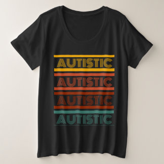 Shirt Autistic Retro Style