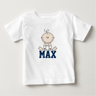 Shirt baby - illustratie baby met naam