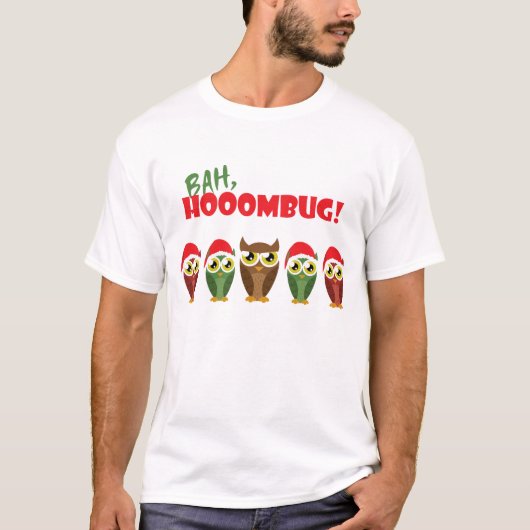 shirt "Bah Hooombug" (Voorkant)
