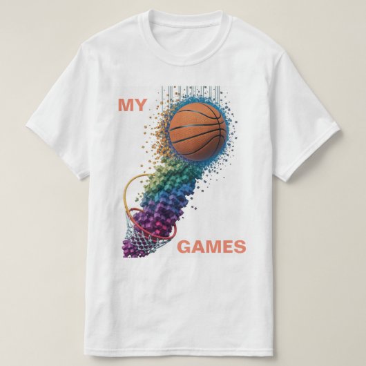 SHIRT BASKETBALLE (Design voorkant)
