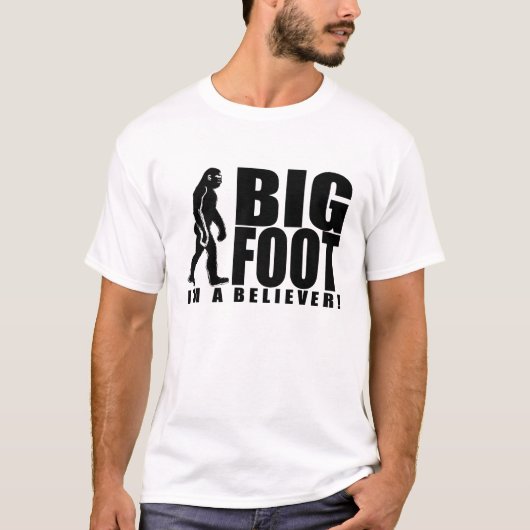 Shirt Bigfoot Believer (Voorkant)