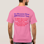 Shirt Blauwkever voor dames (Achterkant)