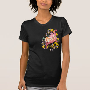 Shirt Cappuccino Flowers